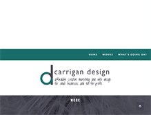 Tablet Screenshot of carrigandesign.com